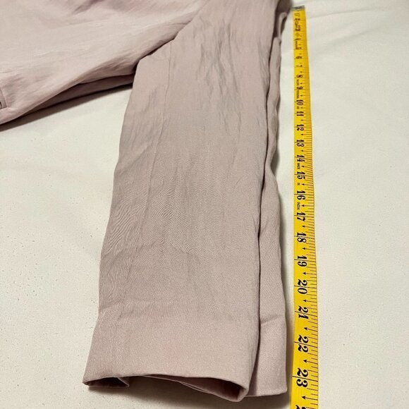 H&M Womens Blazer Coat Soft Light Tencel/Lyocell 2 Faux Pockets Lavender NWT - Picture 9 of 9